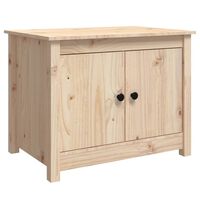 vidaXL Coffee Table 71x49x55 cm Solid Wood Pine