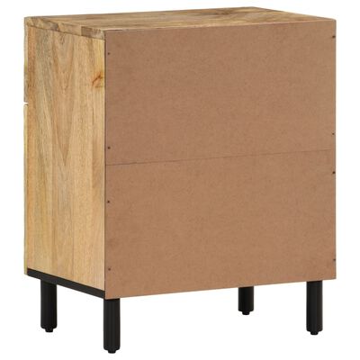 vidaXL Bedside Cabinet 50x33x60 cm Solid Wood Mango