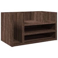 vidaXL Desk Organiser Brown Oak 44.5x24x25 cm Engineered wood