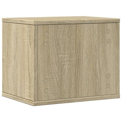 vidaXL Desk Organiser Sonoma Oak 36x26x29.5 cm Engineered wood