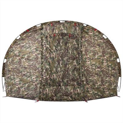 vidaXL Fishing Tent 5-Person Camouflage Waterproof