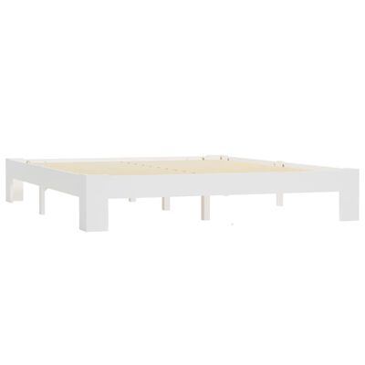 vidaXL Bed Frame without Mattress Brown 160x200 cm Solid Wood Pine