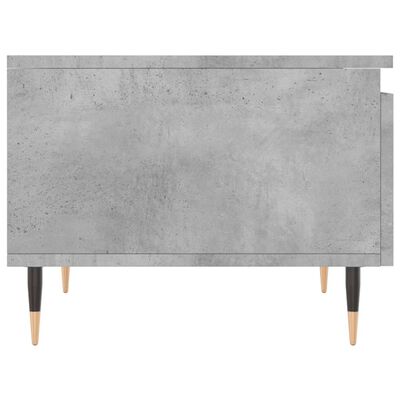 vidaXL Coffee Table Concrete Grey 50x46x35 cm Engineered Wood