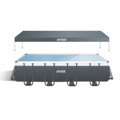 Intex Ultra XTR Frame Swimming Pool Set Rectangular 549x274x132 cm 26356GN