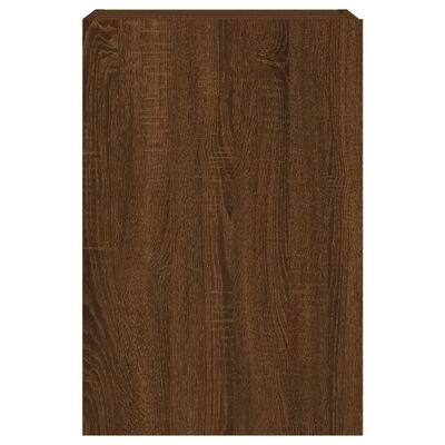 vidaXL TV Wall Cabinets 2 pcs Brown Oak 40.5x30x60 cm Engineered Wood