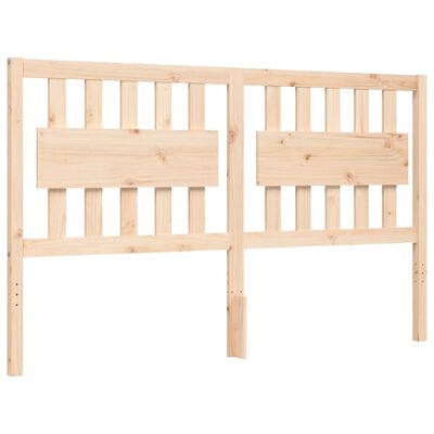 vidaXL Bed Frame without Mattress 160x200 cm Solid Wood Pine