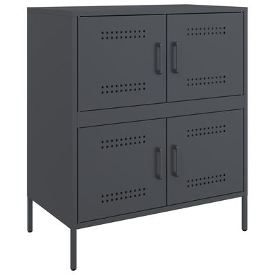 vidaXL Sideboard Anthracite 68x39x79 cm Steel