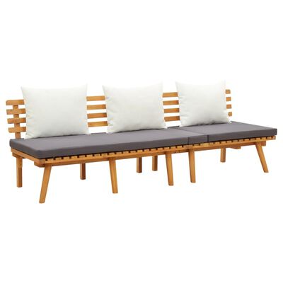 vidaXL Garden Day Bed 200x65 cm Solid Wood Acacia