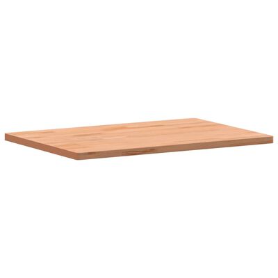 vidaXL Desk Top 80x55x2.5 cm Solid Wood Beech