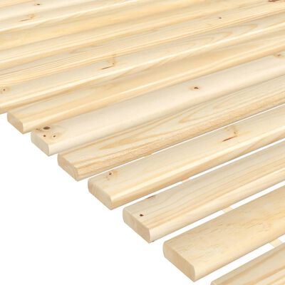 vidaXL Bed Slats 90x200 cm Solid Wood Pine