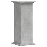 vidaXL Plant Stand Concrete Grey 33x33x80 cm Engineered Wood