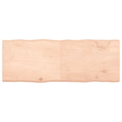 vidaXL Table Top 160x60x(2-6) cm Untreated Solid Wood Live Edge