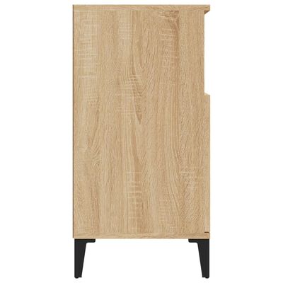 vidaXL Sideboard Sonoma Oak 60x35x70 cm Engineered Wood