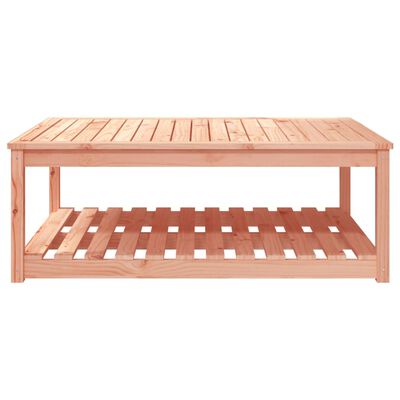 vidaXL Garden Table 121x82.5x45 cm Solid Wood Douglas