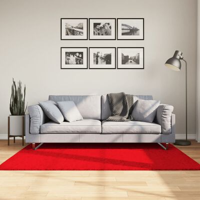 vidaXL Rug OVIEDO Short Pile Red 120x170 cm