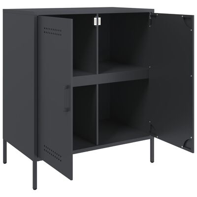 vidaXL Sideboard Anthracite 68x39x79 cm Steel