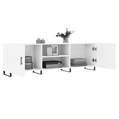 vidaXL TV Cabinet White 150x30x50 cm Engineered Wood