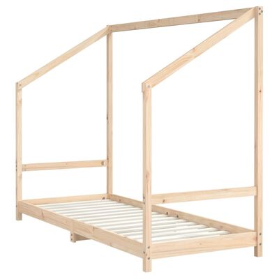 vidaXL Kids Bed Frame 2x(80x200) cm Solid Wood Pine