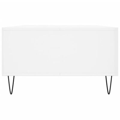 vidaXL Coffee Table High Gloss White 104x60x35 cm Engineered Wood