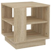 vidaXL Coffee Table Sonoma Oak 40x40x43 cm Engineered Wood