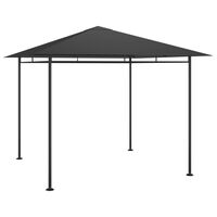 vidaXL Gazebo 3x3x2.7 m Anthracite 180 g/m²