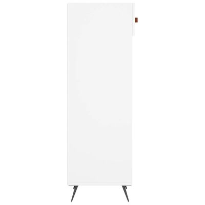 vidaXL Shoe Cabinet White 30x35x105 cm Engineered Wood