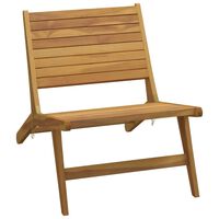 vidaXL Garden Chair Solid Wood Teak