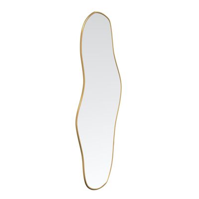 vidaXL Wall Mirror Gold 90x40 cm