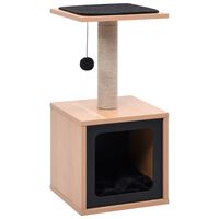 vidaXL Cat Tree with Sisal Scratching Mat 62 cm