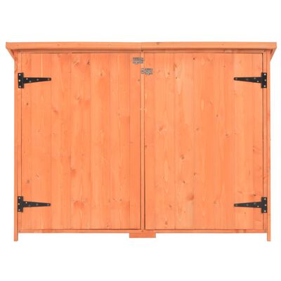 vidaXL Garden Storage Shed 128x42x91 cm Wood