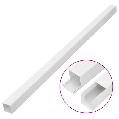 vidaXL Cable Trunking 100x40 mm 10 m PVC