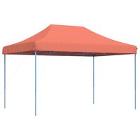 vidaXL Foldable Party Tent Pop-Up Terracotta 410x279x315 cm