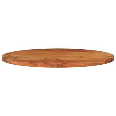 vidaXL Table Top 110x50x3.8 cm Oval Solid Wood Acacia