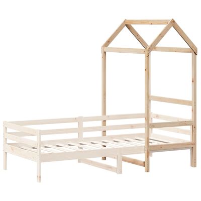 vidaXL Kids' Bed Roof 98x70x176.5 cm Solid Wood Pine