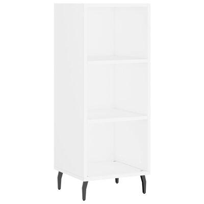 vidaXL Highboard White 34.5x34x180 cm Engineered Wood