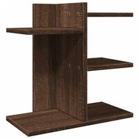 vidaXL Desk Organiser Brown Oak 42x21.5x42 cm Engineered wood