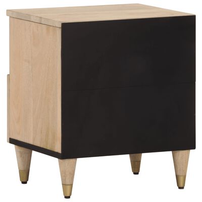 vidaXL Bedside Cabinets 2 pcs 40x33x46 cm Solid Wood Mango