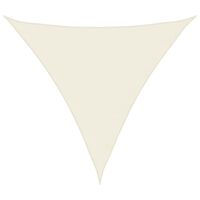 vidaXL Sun Shade Sail Cream 2x2x2 m 100% Polyester Oxford