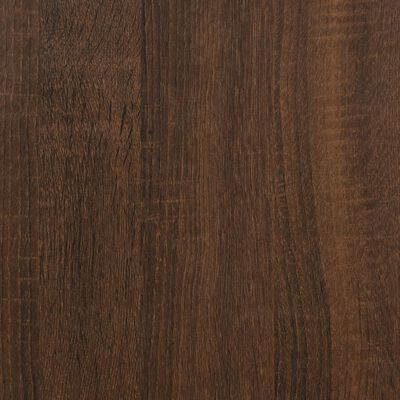 vidaXL Wardrobe Brown Oak 82.5x51.5x180 cm Engineered Wood