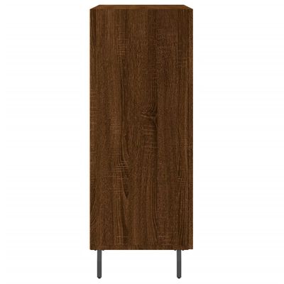 vidaXL Sideboard Brown Oak 69.5x34x90 cm Engineered Wood