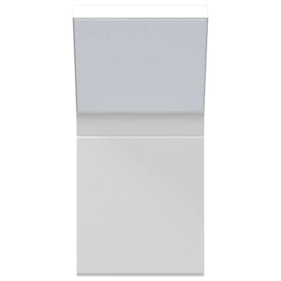 vidaXL Outdoor LED Wall Light White Die-cast Aluminium