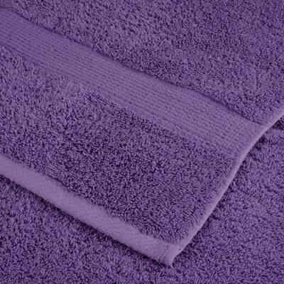 vidaXL 8 Piece Premium Towel Set SOLUND Purple 600 gsm