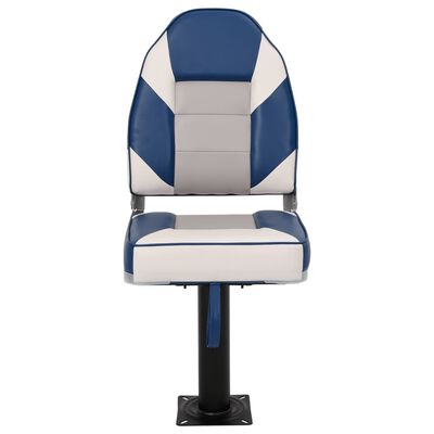 vidaXL Boat Seat with Pedestal 360° Rotatable