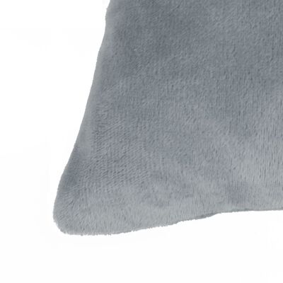 vidaXL Cushion Covers 4 pcs Velour 40x40 cm Grey