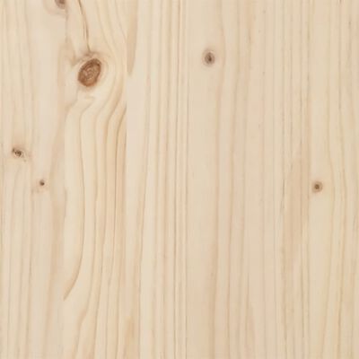 vidaXL Headboard 135 cm Solid Wood Pine