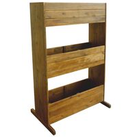 vidaXL 3-Tier Garden Raised Bed Solid Acacia Wood