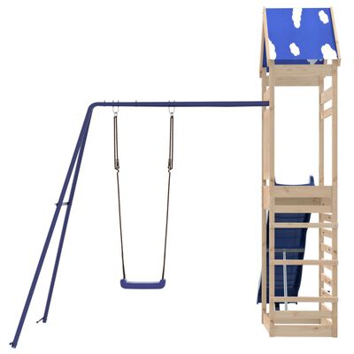 vidaXL Outdoor Playset Solid Wood Pine