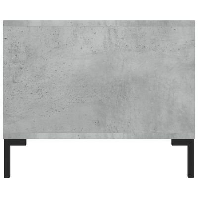 vidaXL Coffee Table Concrete Grey 102x50x40 cm Engineered Wood