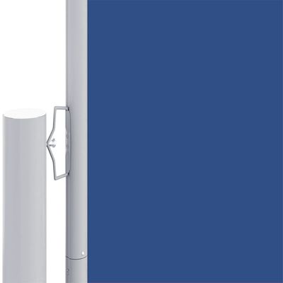 vidaXL Retractable Side Awning Blue 140x1000 cm