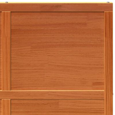 vidaXL Barn Door Wax Brown 100x208 cm Solid Wood Pine